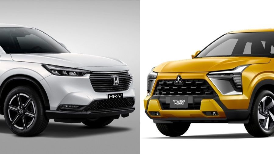 So sánh Mitsubishi XForce Exceed và Honda HR-V G