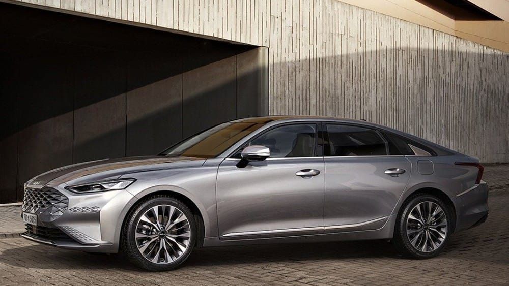 Thiết kế bên sườn của Kia K8 2022