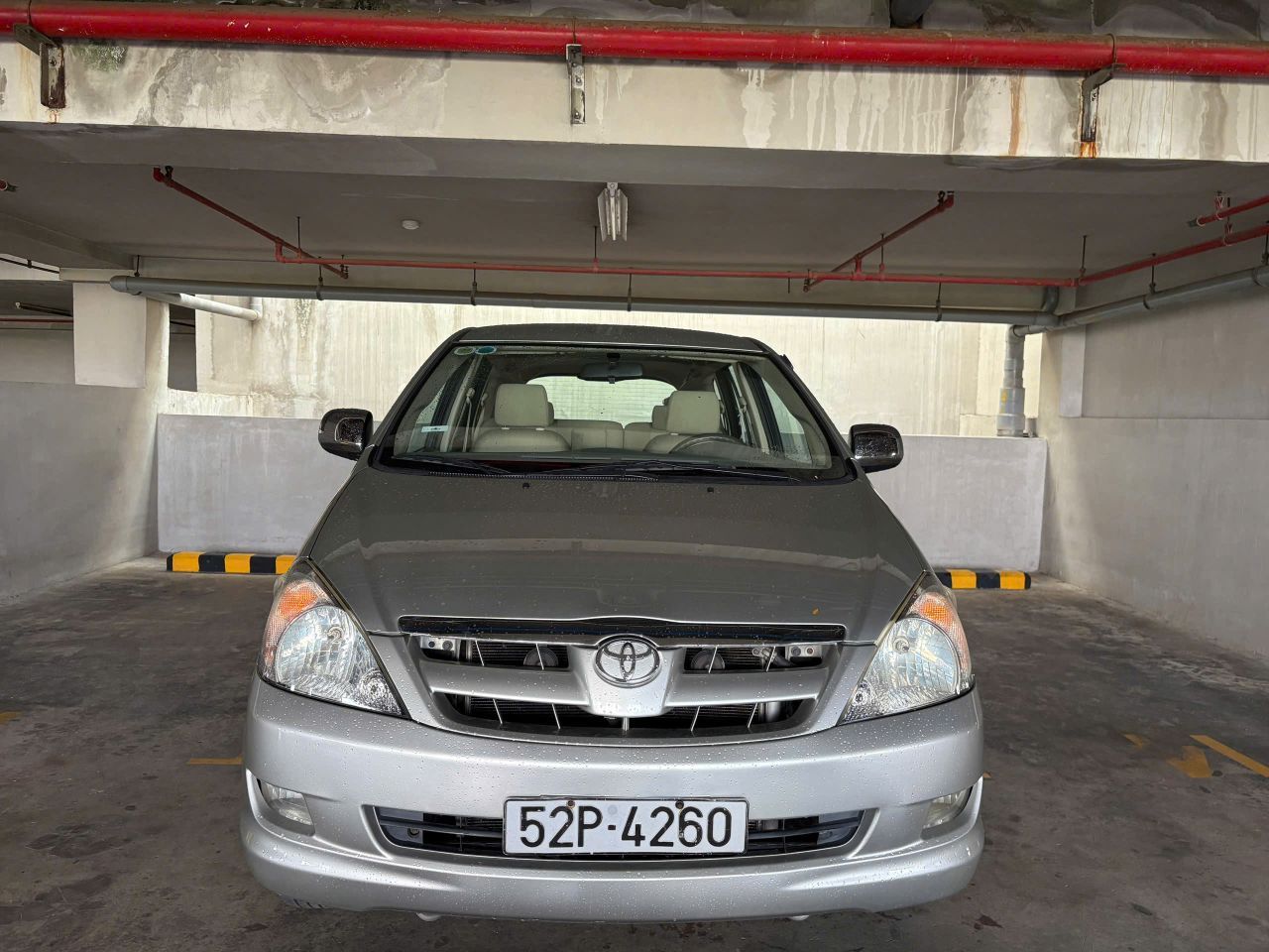 Toyota innova G 2008 màu bạc siêu cọp