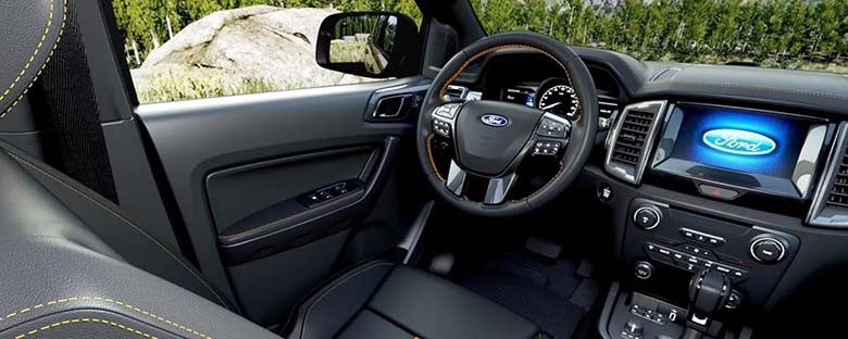 Nội thất Ford Ranger 2021 sang trọng rộng rãi-2
