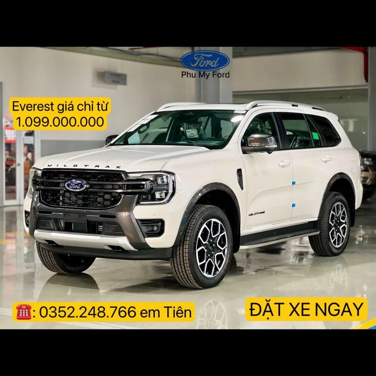 Tiền Giang FORD Ford Everest, Ranger, Raptor,stormtrak,Platium