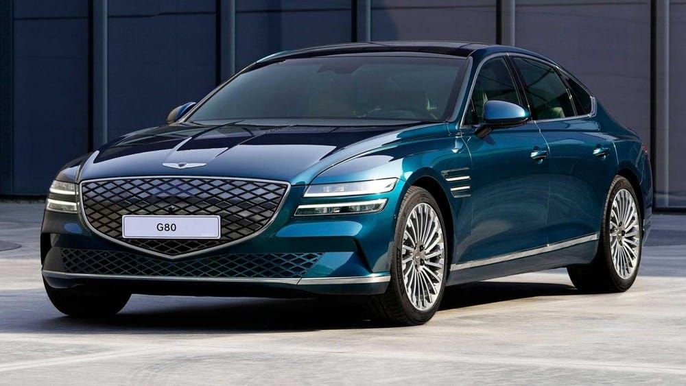 Phía trước của Genesis Electrified G80