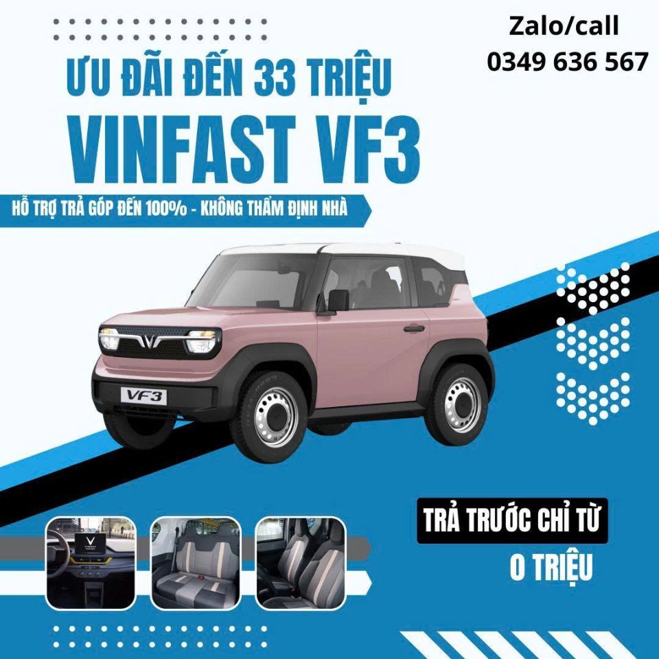 VF3 và VF5 tiếp tục gia hạn tặng 2 năm bảo hiểm