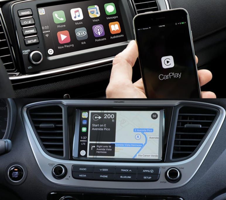 trang bị tiện ích  Kia Soluto 2020 và Hyundai Accent 2020