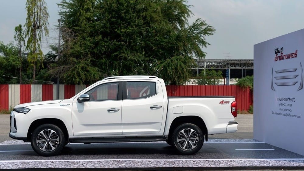 MG Extender 2021 dùng vành 18 inch Mẫu xe bán tải này dùng vành 18 inch