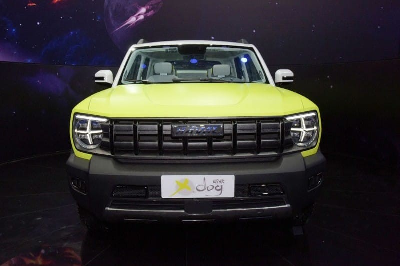 Cận cảnh thiết kế đầu xe của Haval X Dog