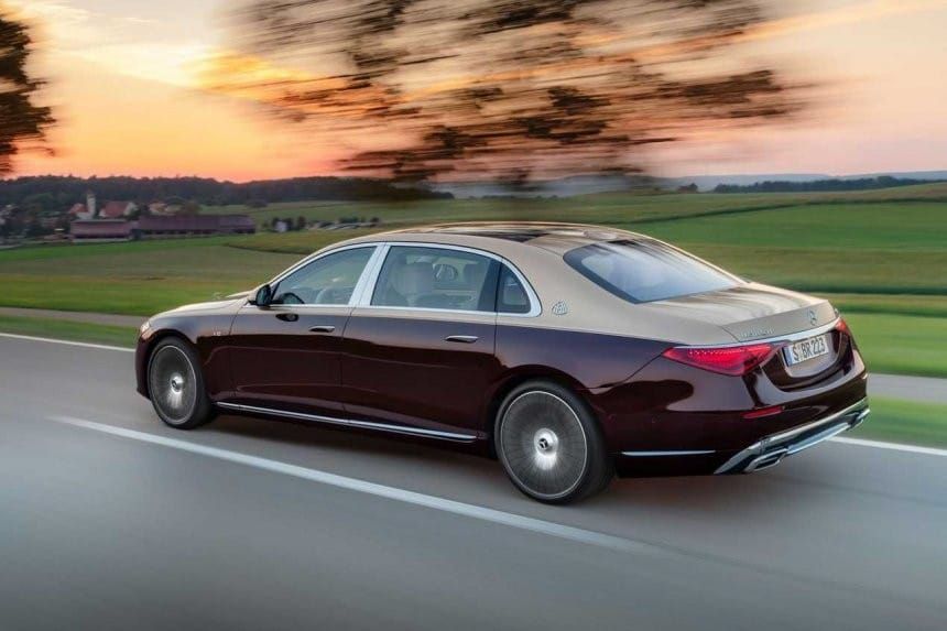 Mercedes-Maybach S680 2021 dài hơn nhiều so với S-Class thông thường Mercedes-Maybach S680 2021 dài hơn nhiều so với S-Class thông thường