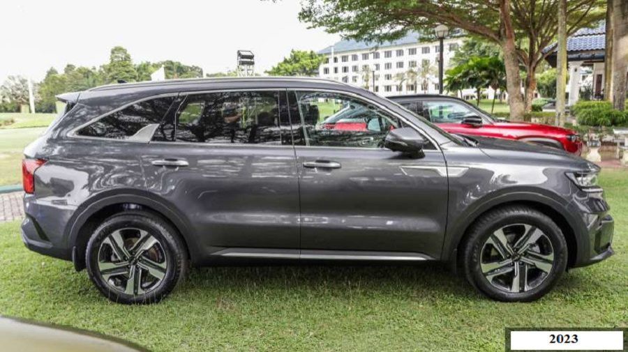 thân xe Kia Sorento 2023