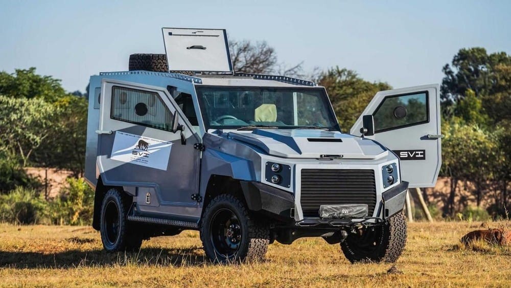 SVI Max 3 Troopy khi mở các cửa