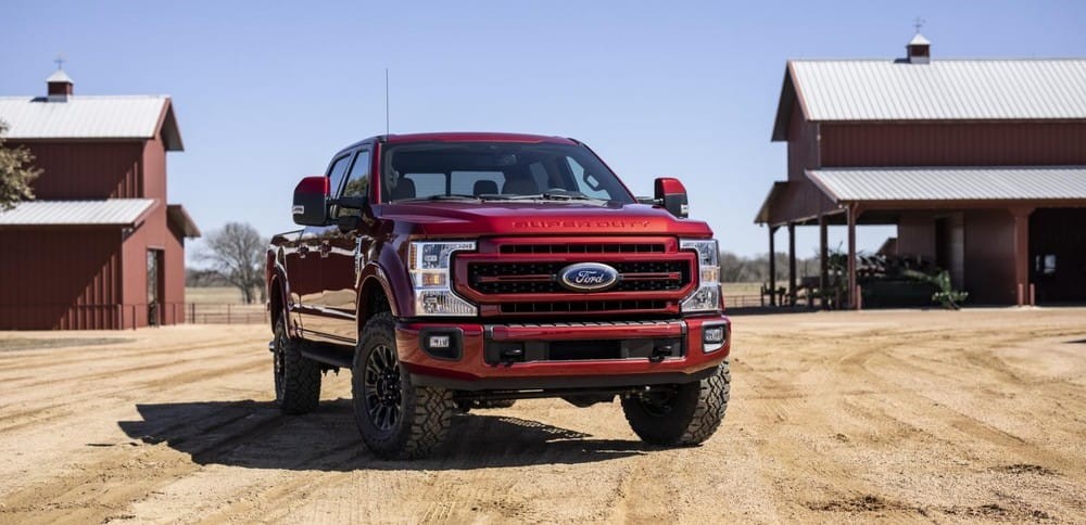 Ford Super Duty 2022 với gói phụ kiện Lariat Sport Appearance Package Ford Super Duty 2022 với gói phụ kiện Lariat Sport Appearance Package