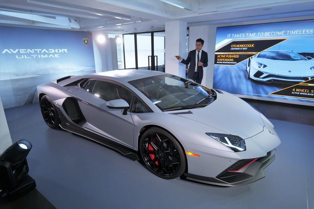Lamborghini Aventador LP780-4 Ultimae ra mắt Hồng Kông với mức giá 24 tỷ đồng