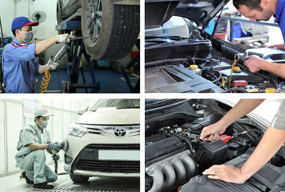 kiểm tra, bảo dưỡng ôtô