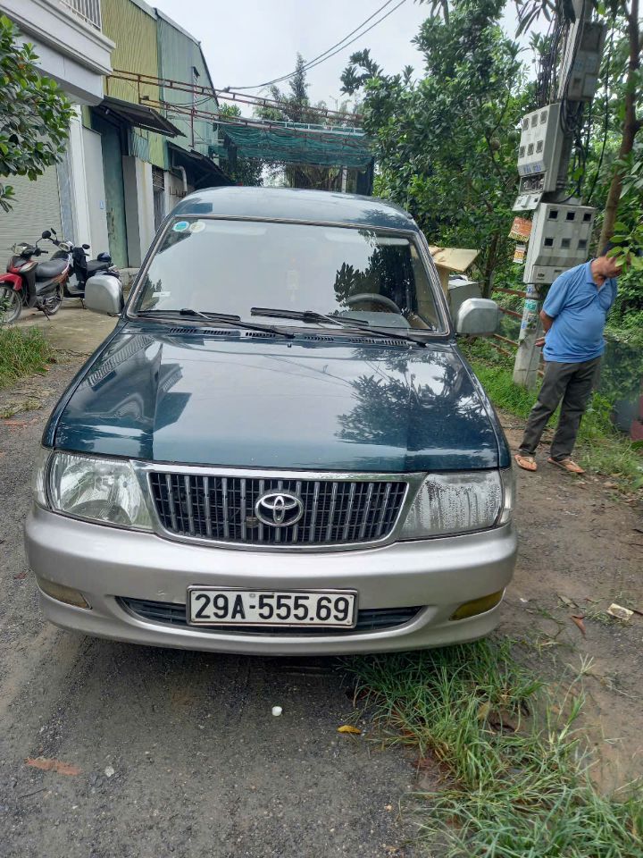 CẦN BÁN XE TOYOTA ZACE GL – 7 CHỖ – ĐỜI CUỐI 2004