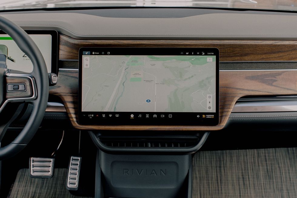 Màn hình Rivian R1T 2022