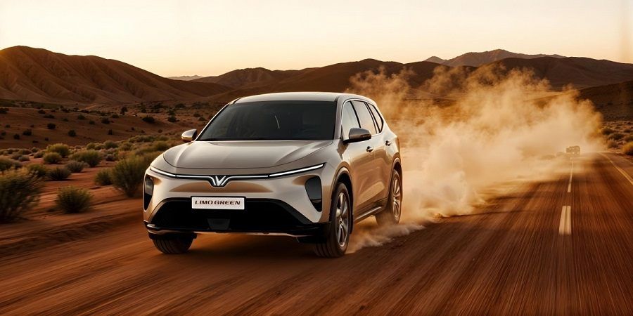 Thử Thách Vượt Dốc Ba Vì Với VinFast Limo Green