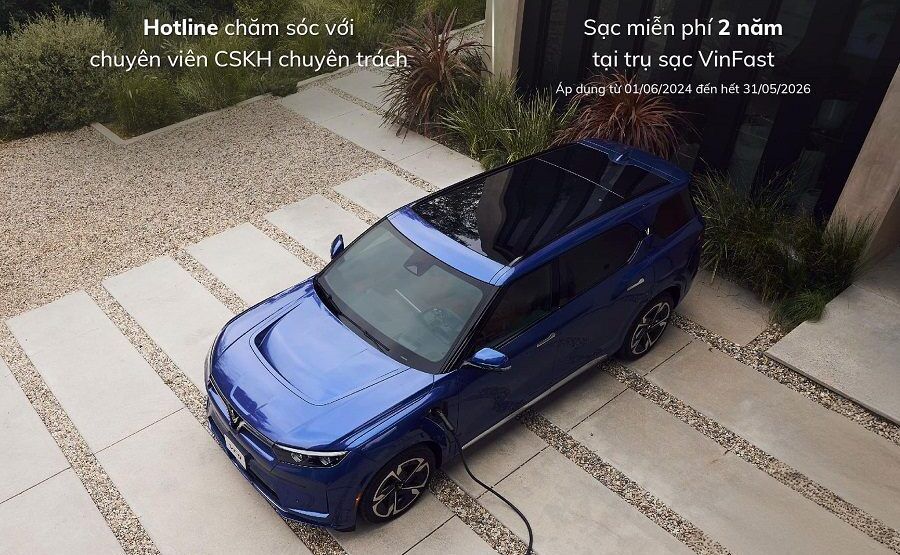 Ưu đãi sạc VinFast VF9