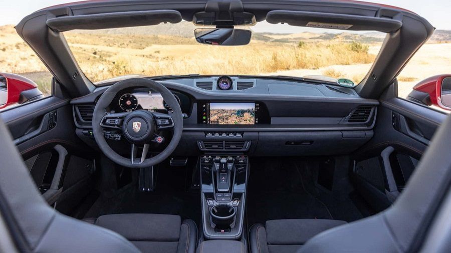 Nội thất Porsche 911 2025