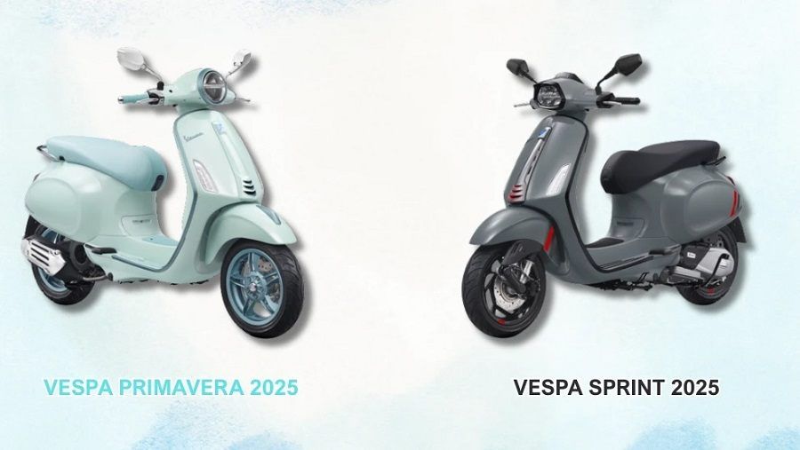 Trải nghiệm Vespa Sprint và Primavera 2025