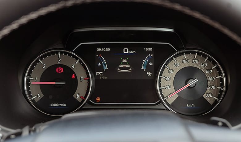 Cụm đồng hồ đo lường Analog truyền thống
