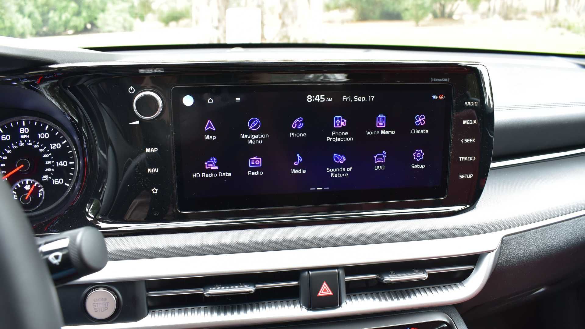 Màn hình Kia K5 2021