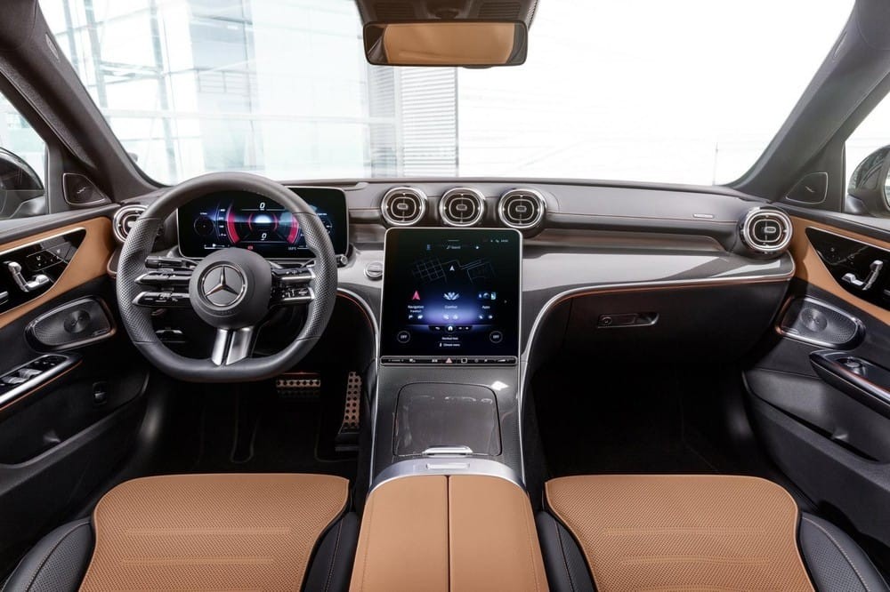 Nội thất bên trong Mercedes-Benz C-Class 2022 ở thị trường quốc tế Nội thất bên trong Mercedes-Benz C-Class 2022 ở thị trường quốc tế