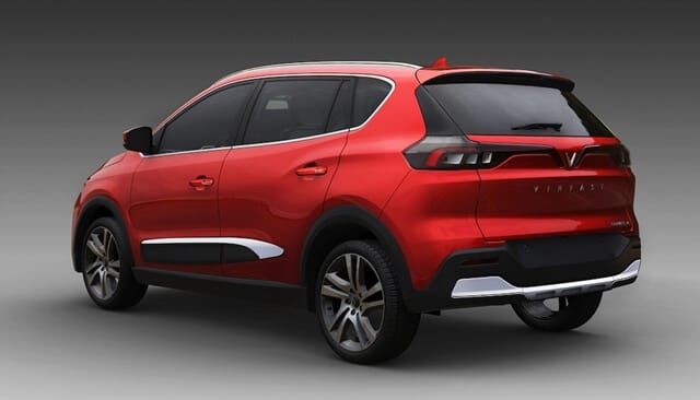 Phần hông xe và đuôi xe