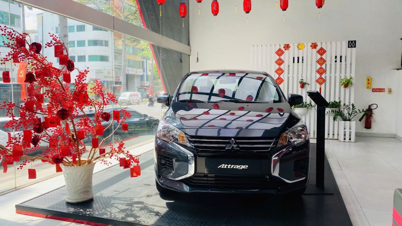Mitsubishi Attrage Mt 2026 – Xe Mới 100% – Giá Chỉ 330 Triệu