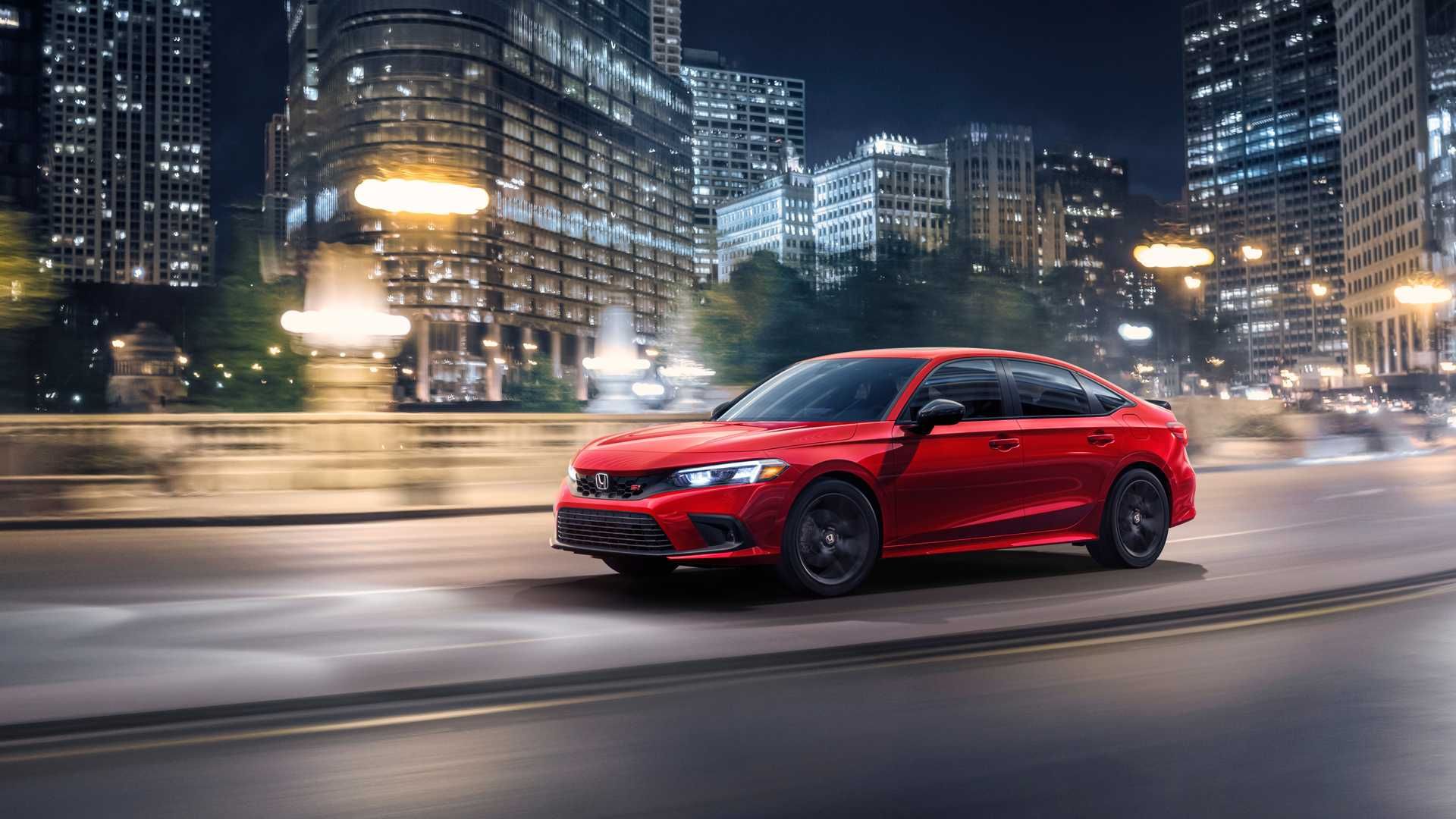 Honda Civic Si 2022 màu sơn đỏ
