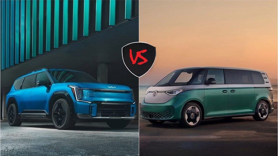 So sánh Kia EV9 và VW ID.Buzz