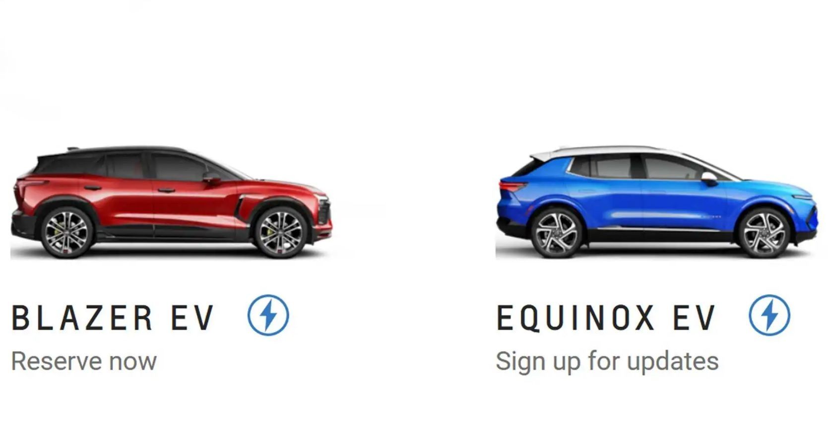 Chevrolet Equinox EV 2024 vs Blazer EV