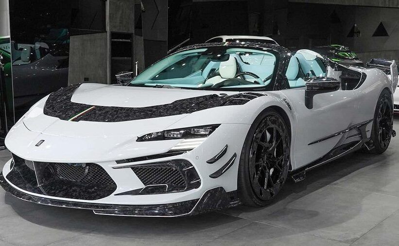 F9XX Tempesta Celeste được độ chế Ferrari SF90 Spider bởi Mansory