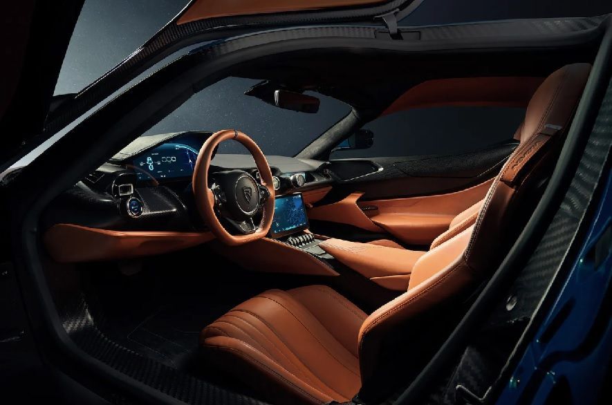 Nội thất Rimac Nevera