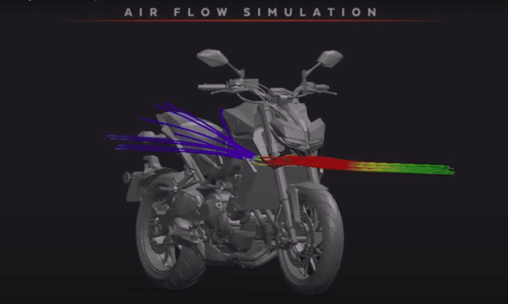 Bộ cánh gió cải thiện sự ổn định cho Yamaha MT-09 khi di chuyển với tốc độ cao