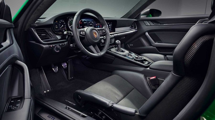 nội thất Porsche 911 Carrera T 2023