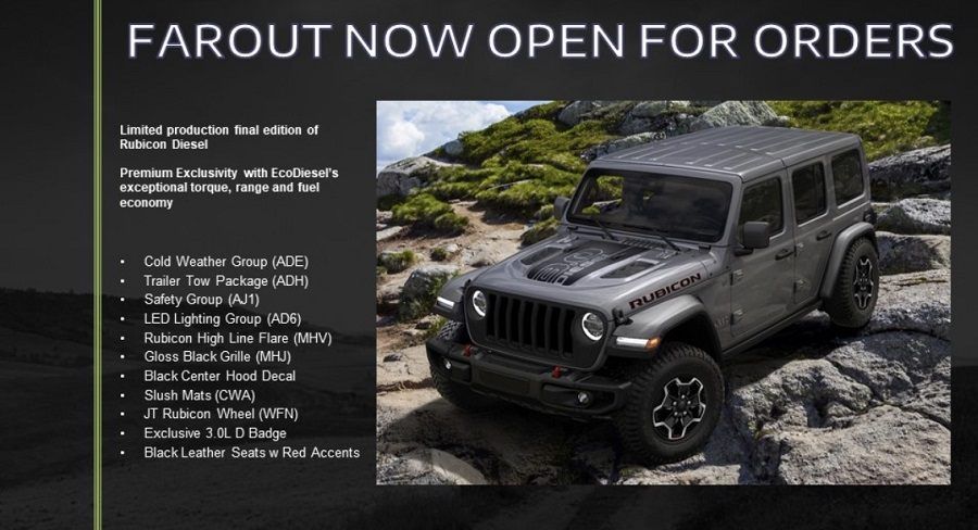 Jeep Wrangler Rubicon 2023 phiên bản Farout