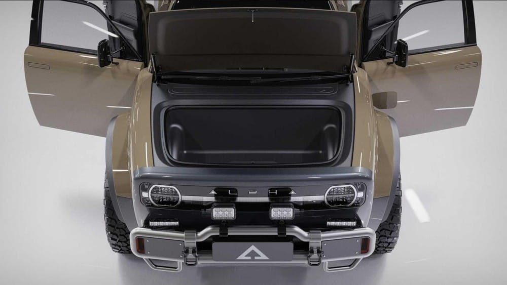 Cốp trước của Alpha Wolf Plus Cốp trước của Alpha Wolf Plus