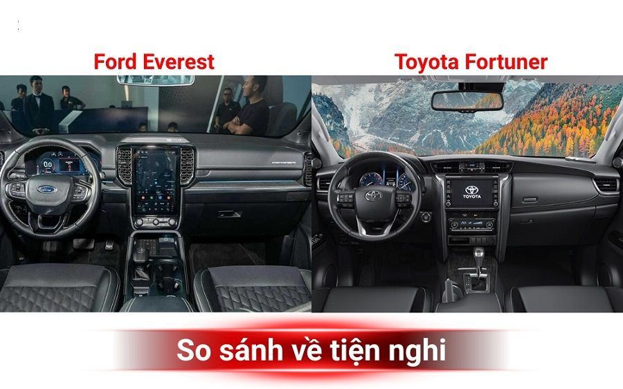 Ford Everest hay Toyota Fortuner