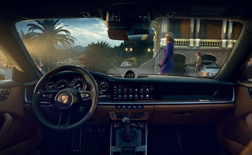 Nội thất Porsche 911 Sport Classic 2023