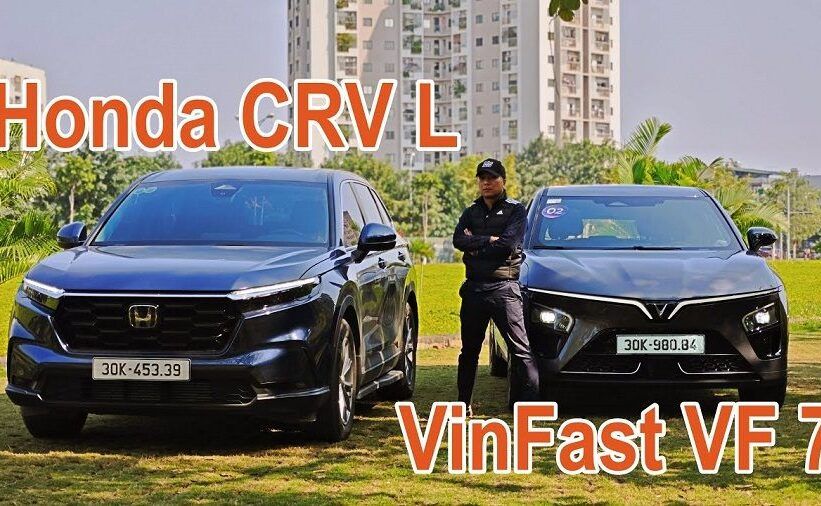 So sánh VinFast VF7 và Honda CRV L 2024