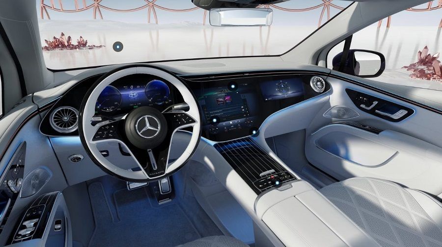 Nội thất Mercedes Maybach EQS 680 SUV