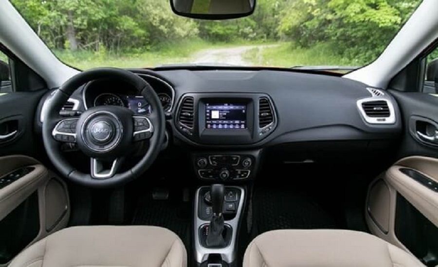 nội thất Jeep Compass 2023