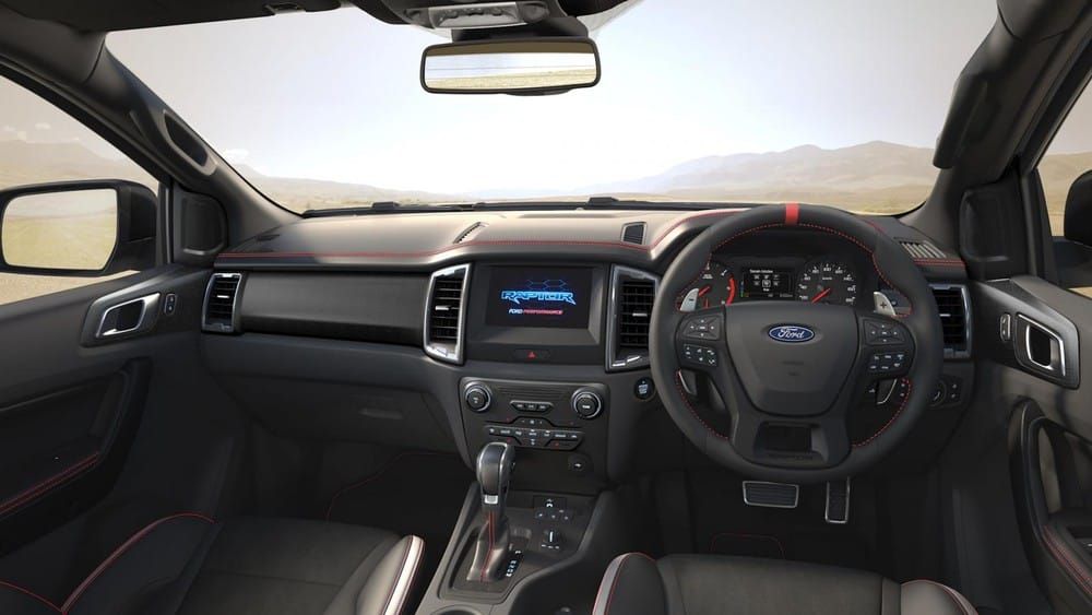 Nội thất bên trong Ford Ranger Raptor X 2021 Nội thất bên trong Ford Ranger Raptor X 2021