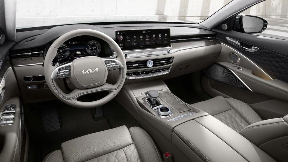 Thiết kế nội thất của Kia K9 2021 Thiết kế nội thất của Kia K9 2021