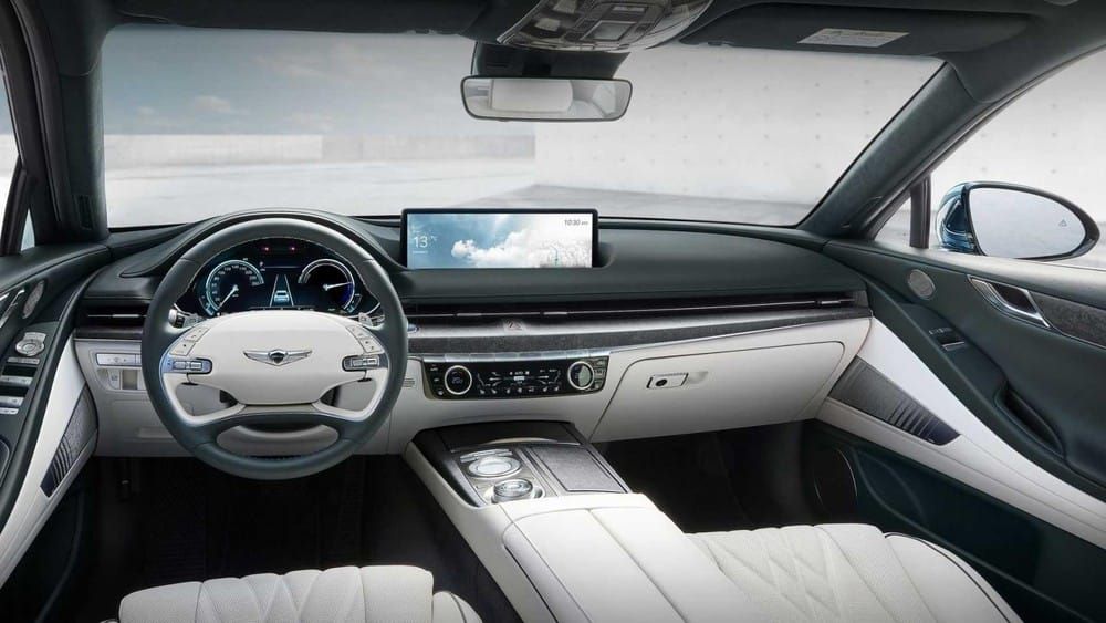 Nội thất của Genesis Electrified G80
