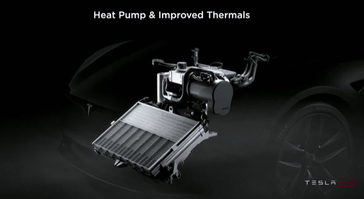 Két nước và bơm nhiệt Tesla Model S Plaid Két nước và bơm nhiệt Tesla Model S Plaid được nâng cấp giúp đảm bảo hiệu năng vận hành và tiết kiệm điện