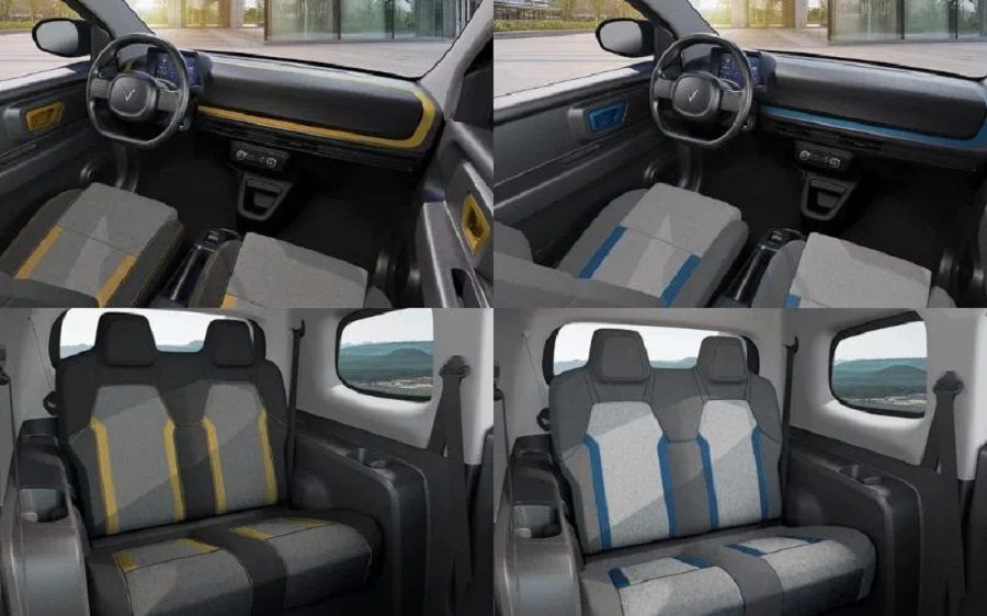 Nội thất VinFast Minio Green