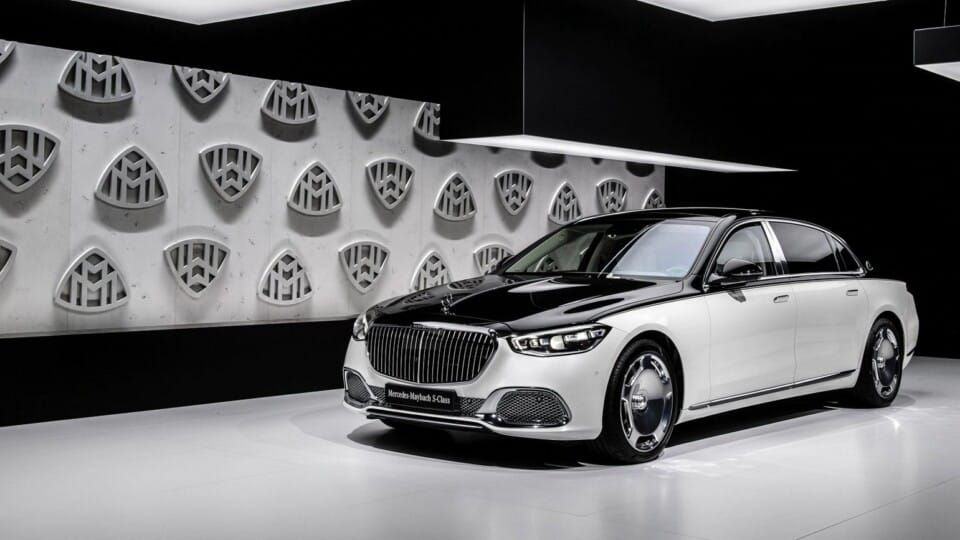Sơn ngoại thất phối 2 màu của Mercedes-Maybach S-Class 2021 có giá bằng một chiếc VinFast Fadil