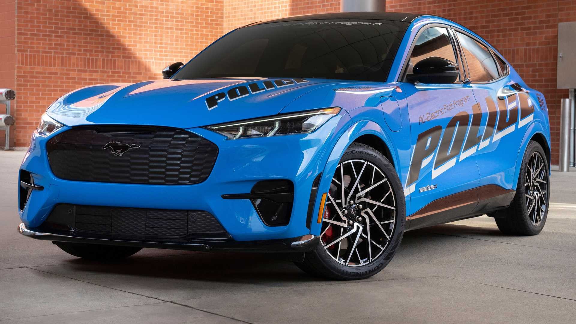 xe cảnh sát điện