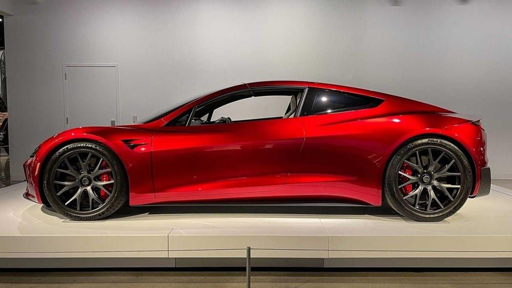 Hình ảnh nguyên mẫu Tesla Roadster mới.