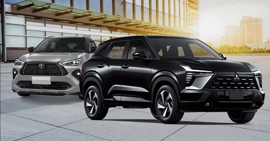 Đánh giá chi tiết Toyota Yaris Cross và Mitsubishi Xforce